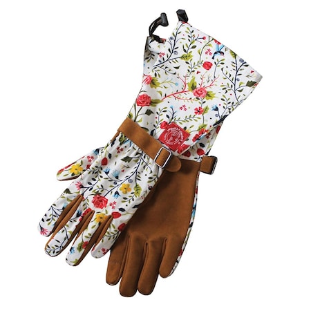Womanswork Synthetic Leather, Cotton, Garden of Paradise, M, 1 PR 717M